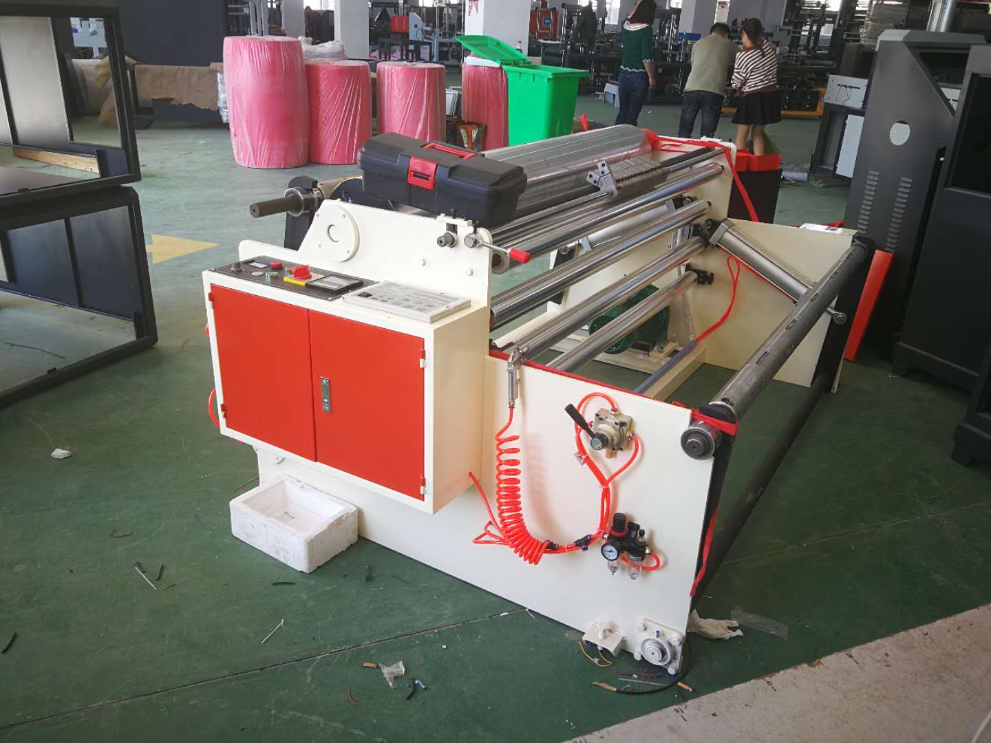 MW-SHN1700 Non Woven Fabric Slitting Machine 